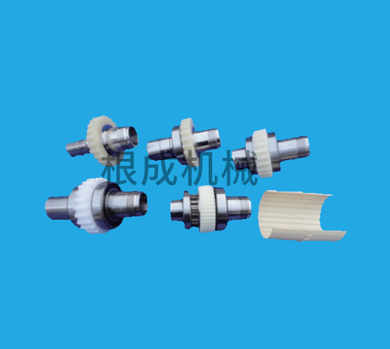Sliding plastic sleeves for various imported knotter synchronous shafts and new clamps